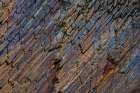 Ireland-Ferriters Cove Close-up of rock face colors Art Print